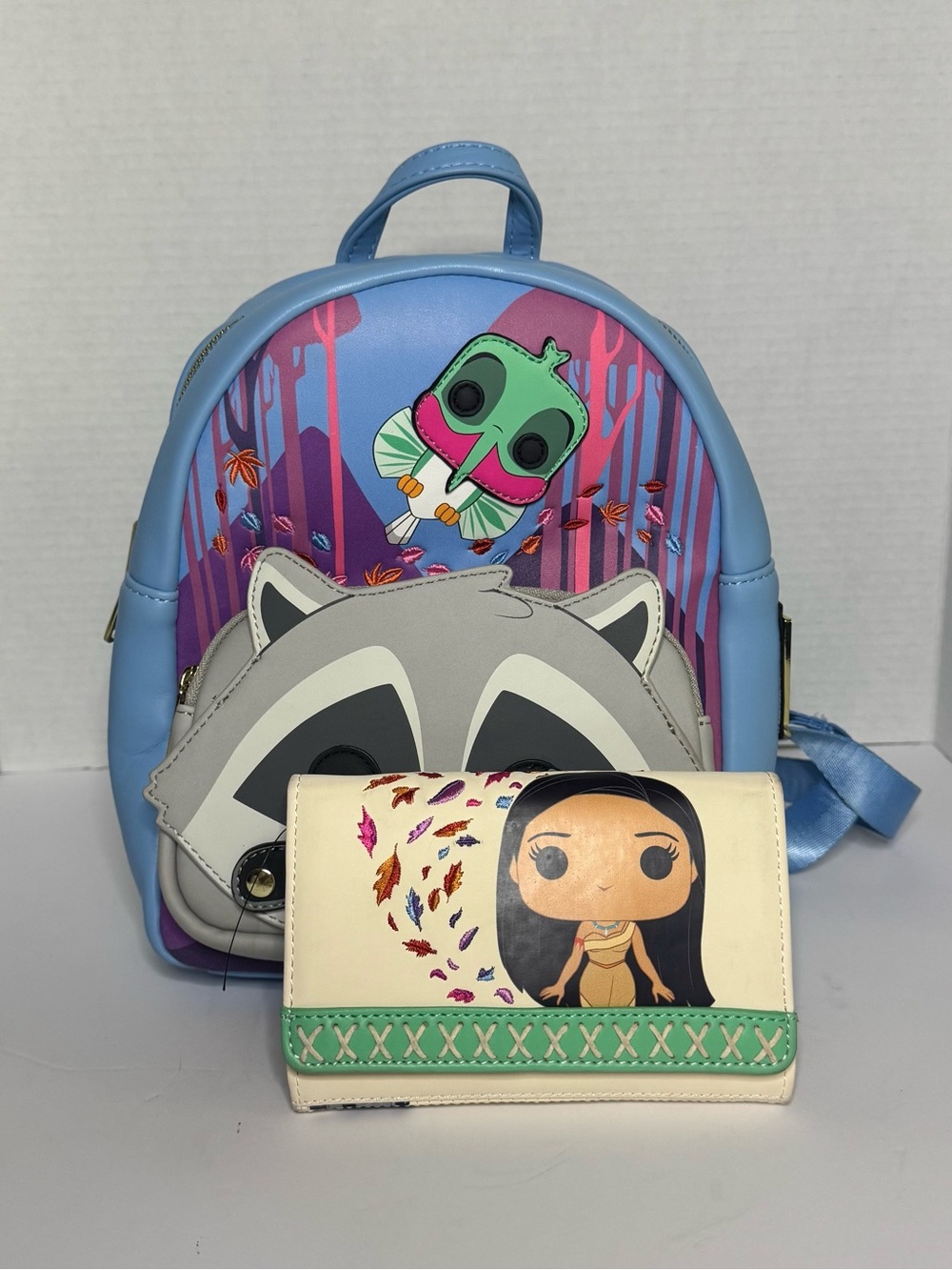 Loungefly Pocahontas Mini Backpack with Wallet